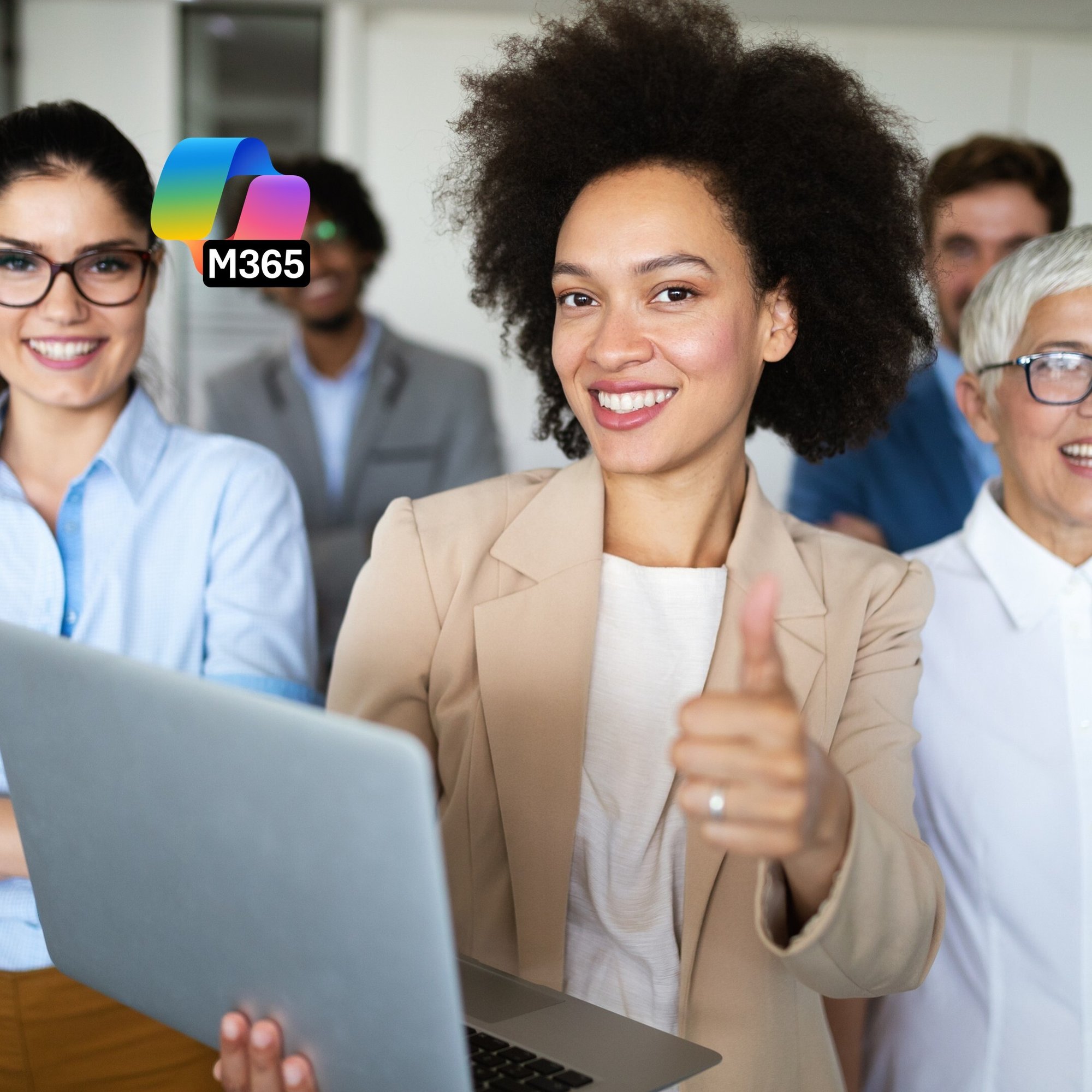 Empowerment program main image square with Copilot365 logo