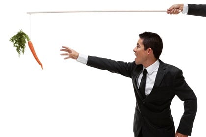 Carrot and stick - drive Office 365 adoption | © Storyals