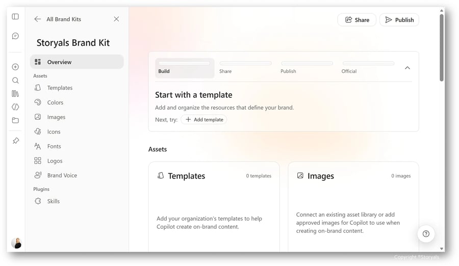 SCREENSHOT 4 – EMPTY Brand Kit]