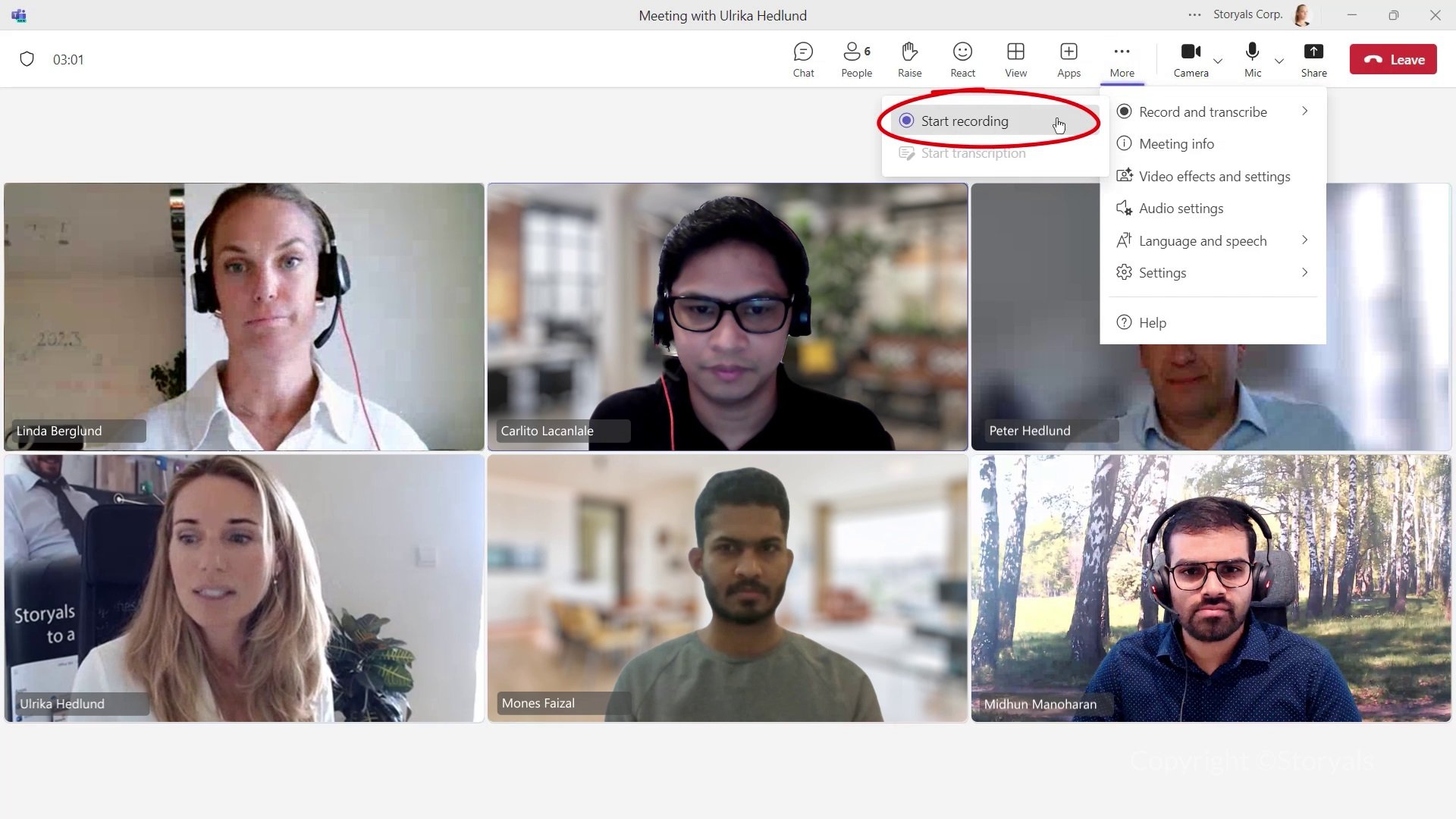 Work from anywhere course - Start recording in New Teams | Storyals