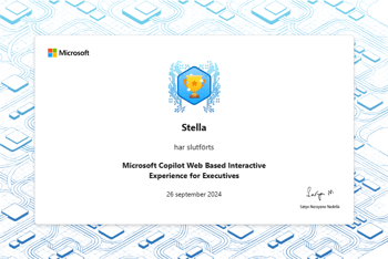 Stella Copilot Microsoft Learn certificate SWE - Explore