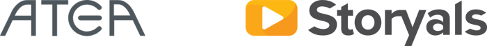 Storyals Atea joint logos