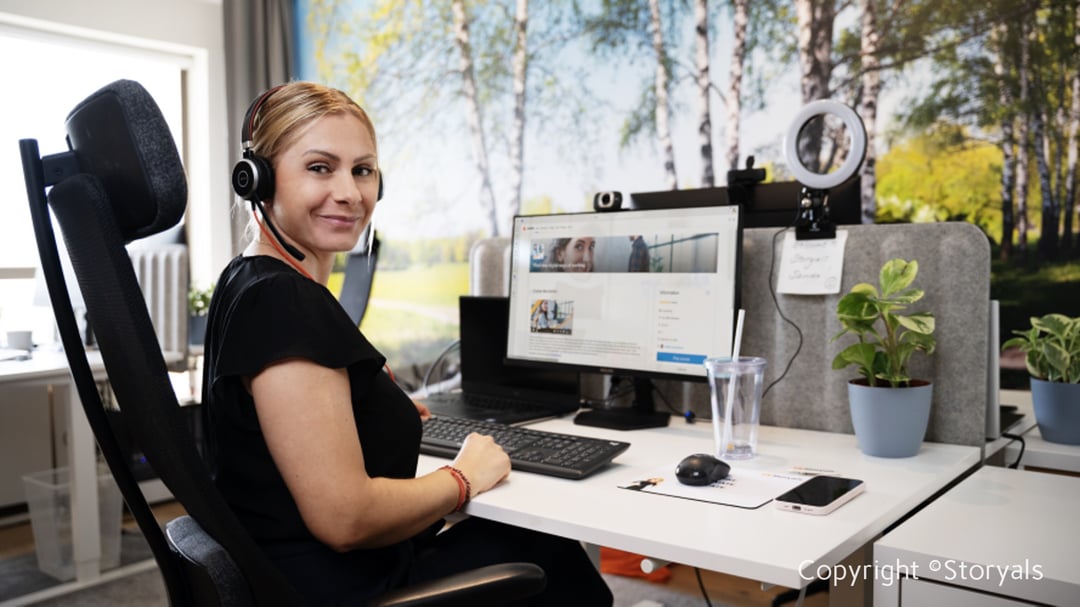 Employee onboarding in a hybrid workplace - inset I © Storyals