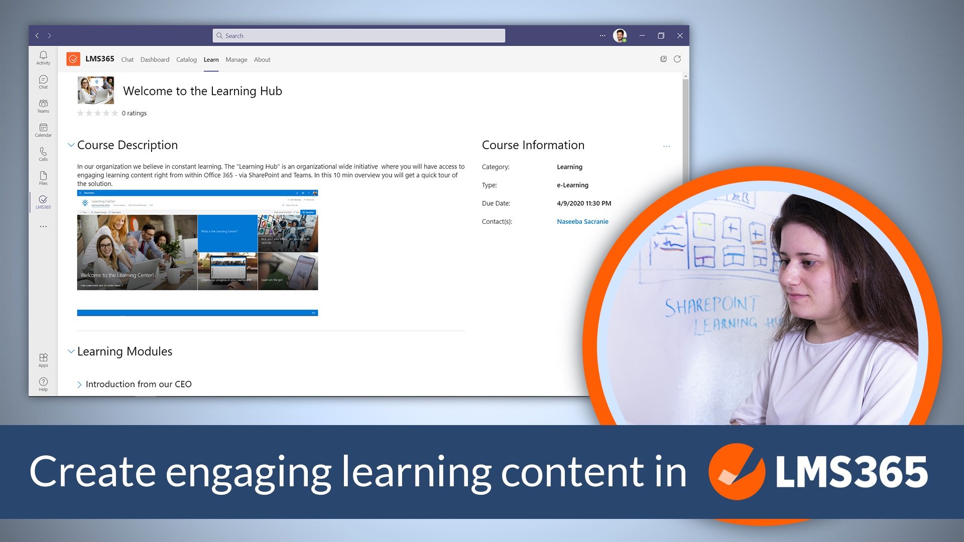 Create engaging learning content in LMS365 - thumbnail