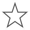 Grey icon Star