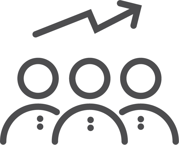 optimize learning icon - gray